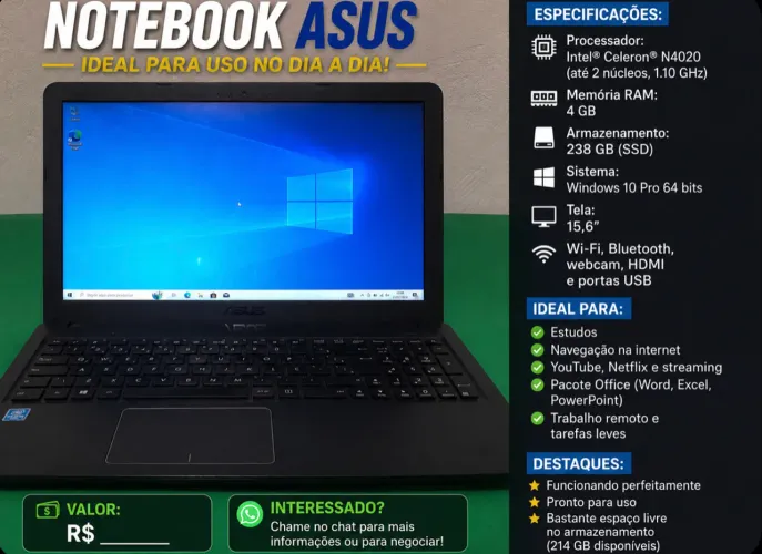 Notebook Asus