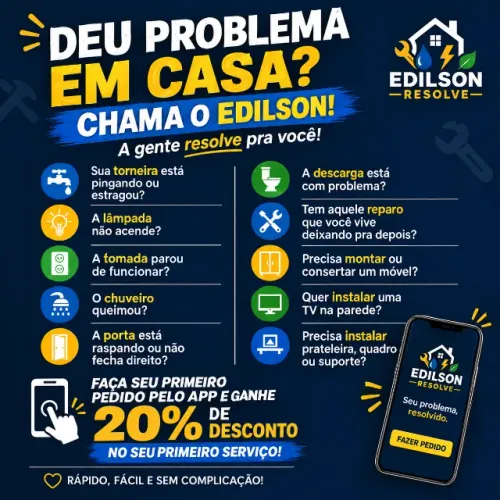 Marido de Aluguel | Reparos, Elétrica, Hidráulica e Instalações