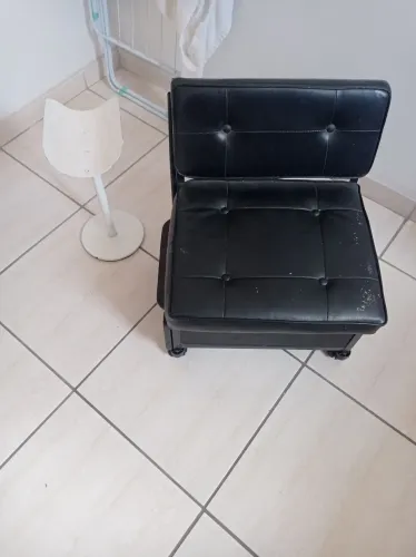 Cadeira de manicure/pedicure + apoio de pé 