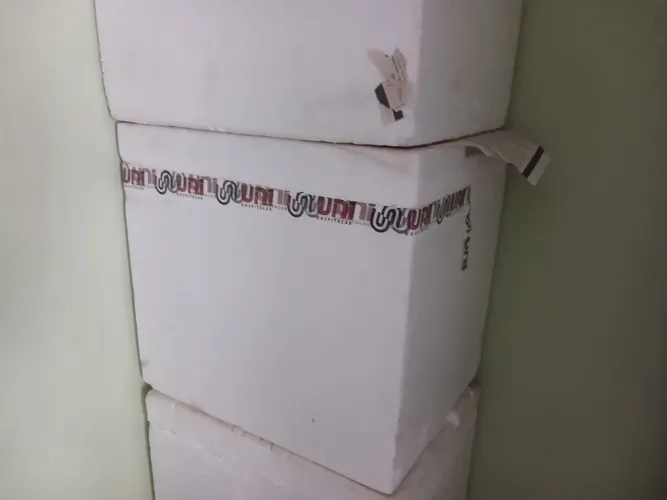 Caixa de isopor 50 litros  