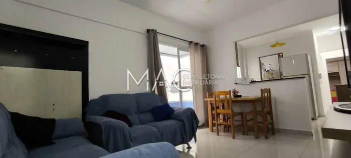 Apartamento com 1 quarto, Guilhermina, Praia Grande - R$ 350 mil, Cod: 1052