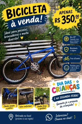 Bicicleta Infantil