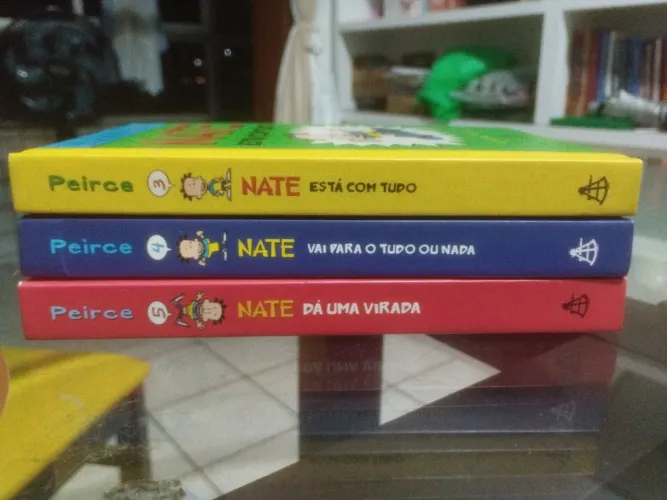 3 Livros da Coleção NATE - 3 a 5