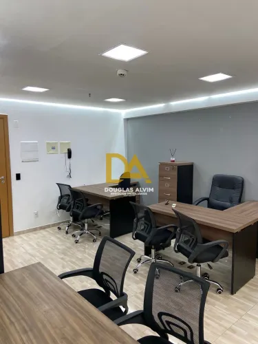 Sala Comercial MOBILIADA para Locação - 32m² - Office Grajaú - Alphaville