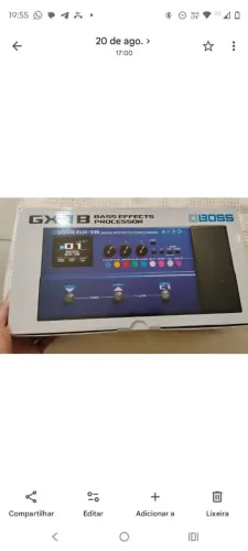 Pedaleira Boss GX-1B