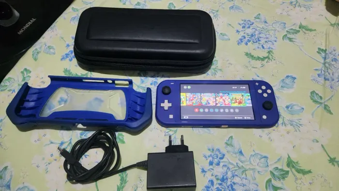 Nintendo Switch Lite Des.travado SD 256GB jogos Película Case Fonte
