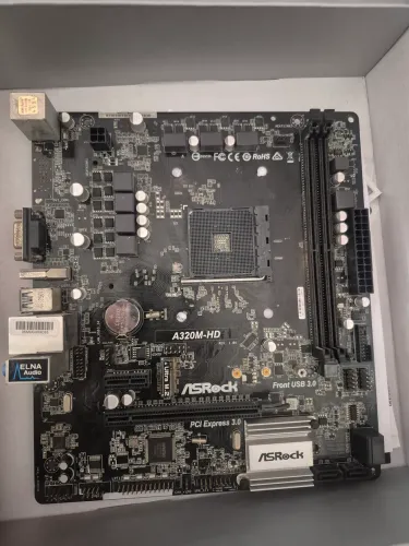 placa mae asrock a320m hd