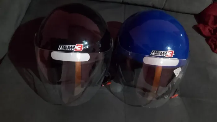 Motocicleta capacete