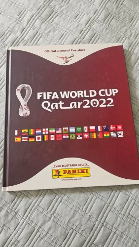 Álbum Panini Copa 2022 Capa Dura - COMPLETO