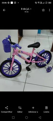 Bicicleta infantil 