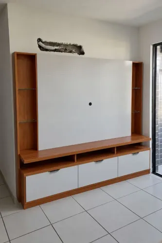 Estante de sala para tv - NA CAIXA