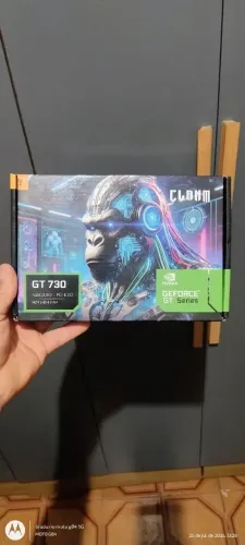 Placa de vídeo GT 730... 4 giga 128 bits