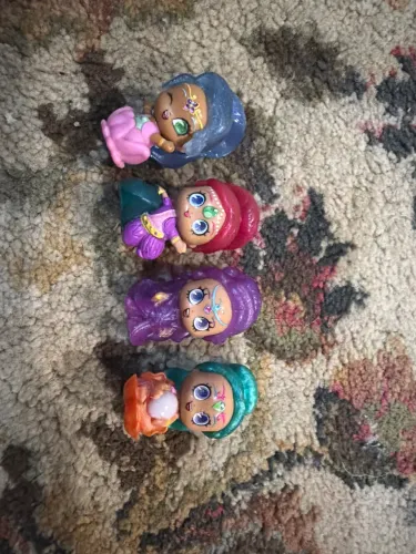 4 miniaturas super fofas Shimmer e Shine