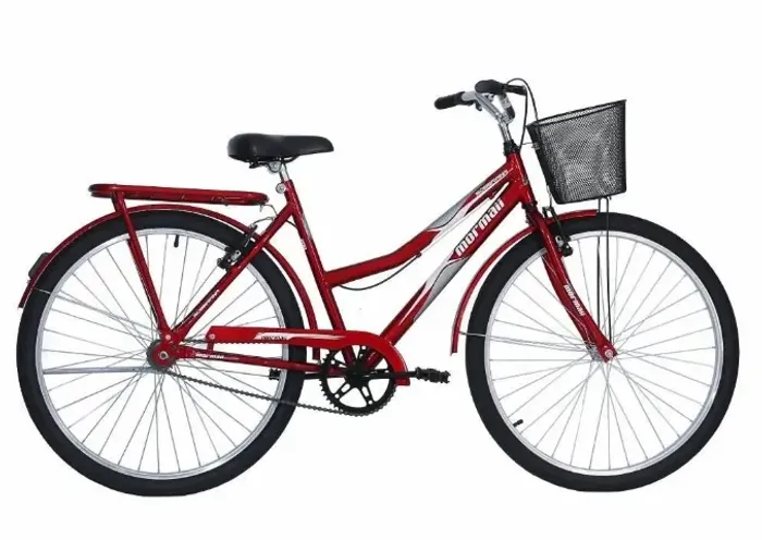 Bicicleta Mormaii Aro 26 Soberana 1V Brake - Vermelho