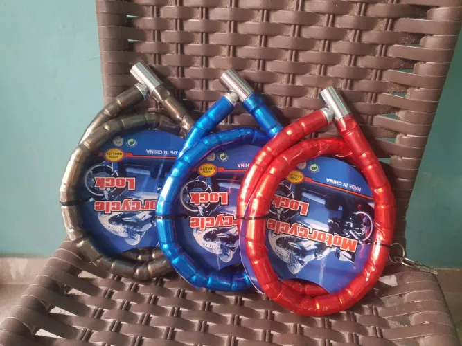 Cadeado de bicicleta chave tetra 1m