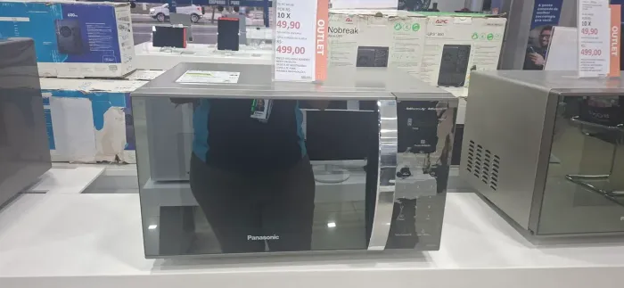 Microondas 27L Panasonic (Lacrado com NF)