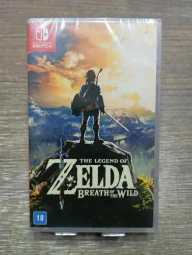 Jogo Nintendo Switch The Legend Of Zelda Breath Of The Wild Lacrado