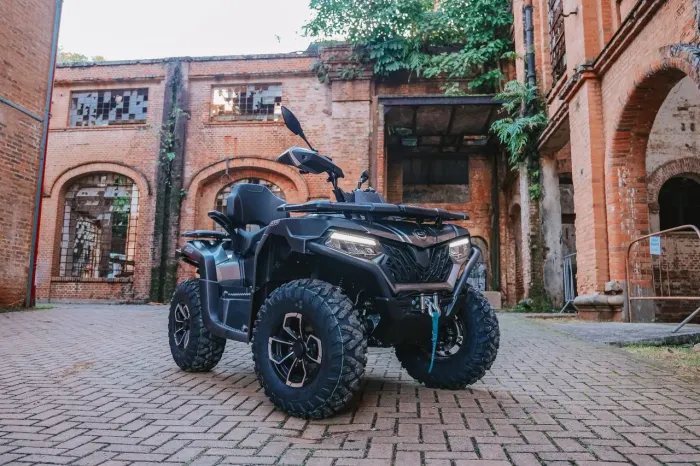 CFORCE 625 EPS 4X4 AUT. + GUINCHO CINZA 2026/2026