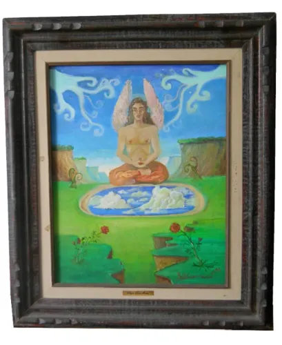 Óleo sobre tela de Sérgio Lúcio Maria