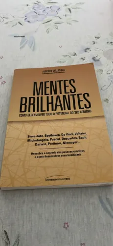 Livro Mentes Brilhantes - Alberto Dell'Isola (Desenvolva seu Cérebro)