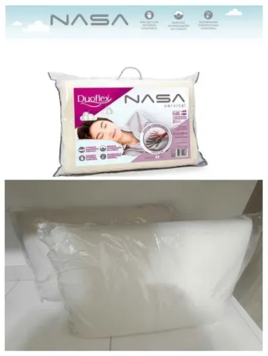 2 Travesseiro NASA ALTO DUOFLEX