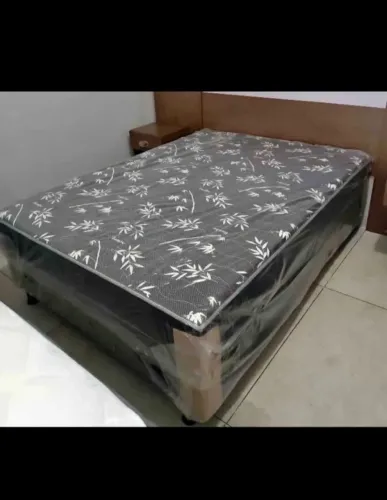 Cama Simples Preta 