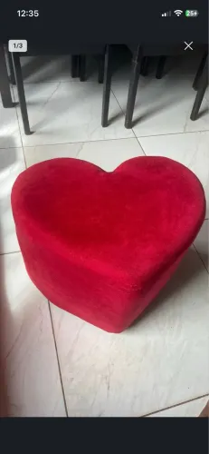 puff de coração 