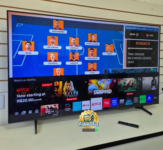 65 SAMSUNG SMART WIFI COMPLETA 4K
