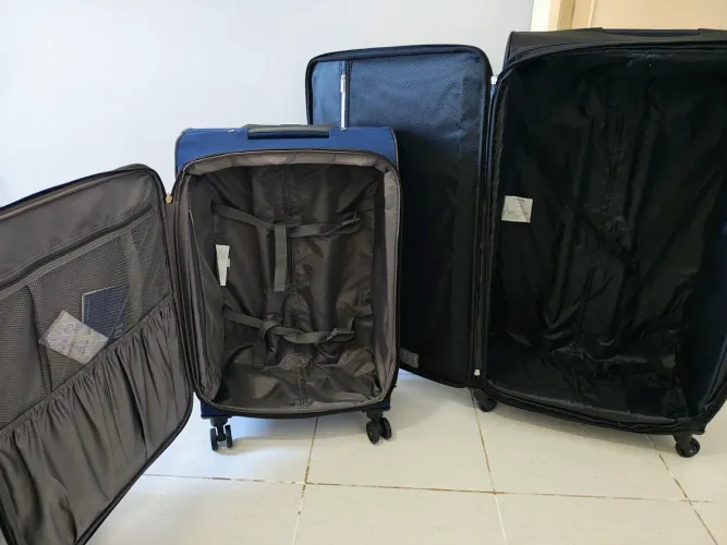 Novíssimas malas de viagem nunca foram utilizadas