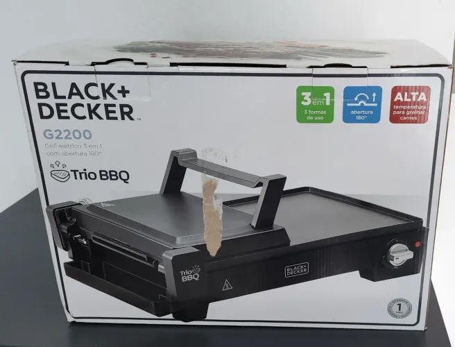 Trio/grill 3 em 1 g2200 BLACK + DECKER