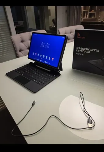Capa teclado para tablet Samsung