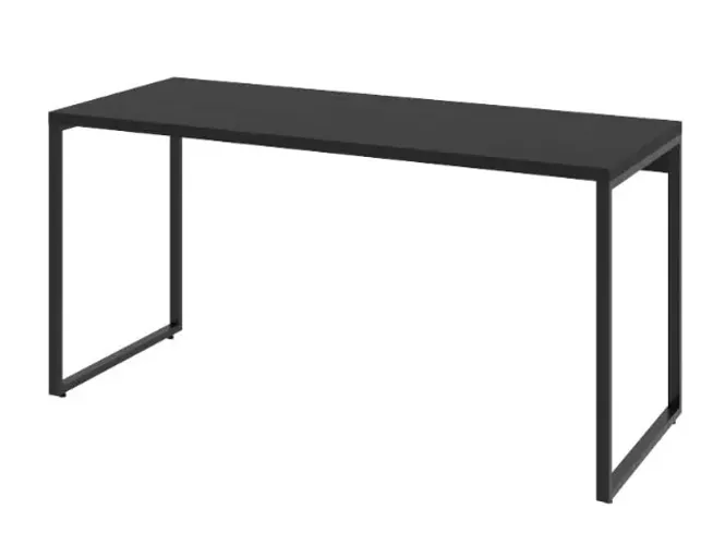 Escrivaninha Trevalla Kuadra Me150-E10 Industrial 150cm Preto Onix
