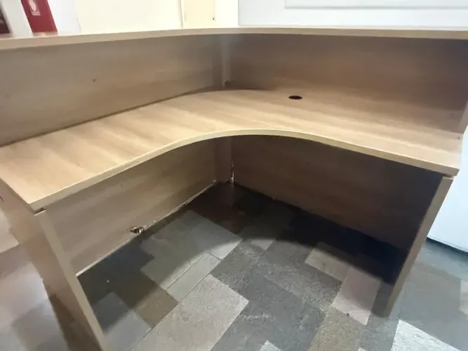 Balcão para recepção