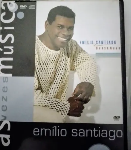 Dvd Emílio Santiago Bossa Nova. Centro RJ. 