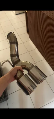 Peça 100% em inox e ponteira de 3,5 pol