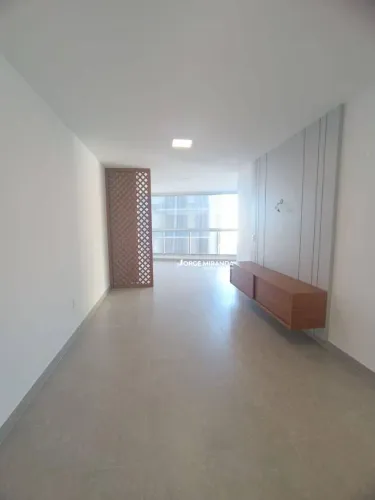 Apartamento 03 quartos na Praia do Morro para locação anual semi-mobiliado com área de laz