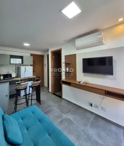 Flat com 1 quarto em Porto de Galinhas