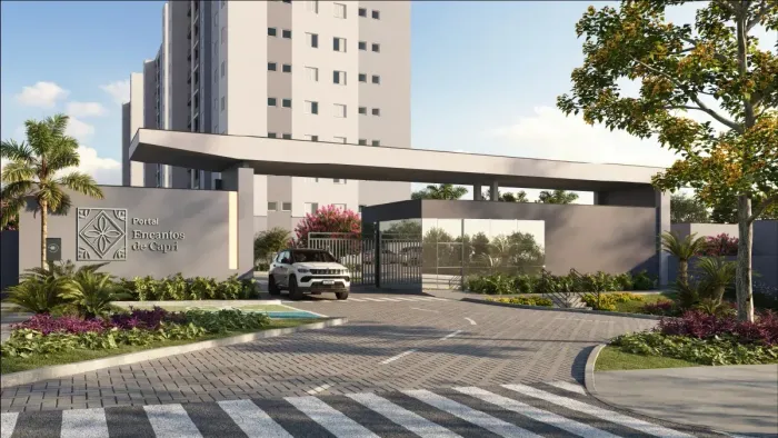 Apartamento em Hortolândia - Lago da Fé, BRZ - Varanda, Parcele sua Entrada