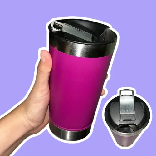 Copo térmico pink