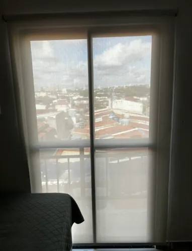 OPORTUNIDADE! Persiana rolo off white 1,40x2,60 novinha