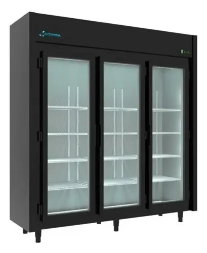 Expositor Refrigerado 3 Portas 1200L