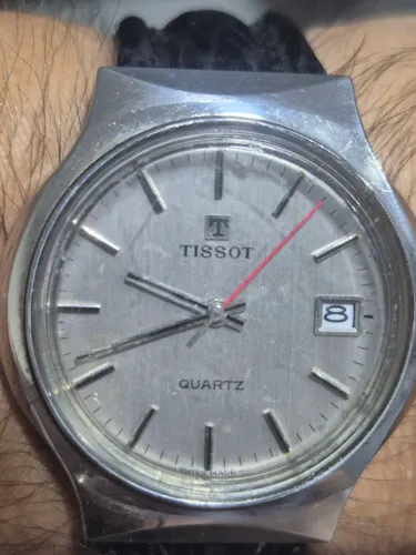 Relógio TISSOT SEASTAR CAL.2030 À QUARTZ VINTAGE - FUNCIONANDO PERFEITAMENTE