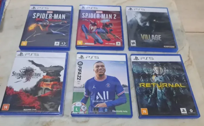 Jogos de Ps4 e Controle