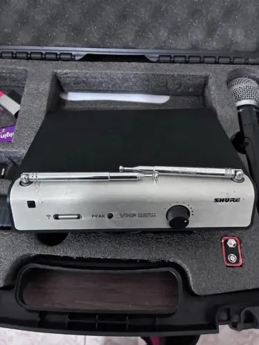 Receptor Shure VHF Diversity Receiver Microfone T2 Vocal Original