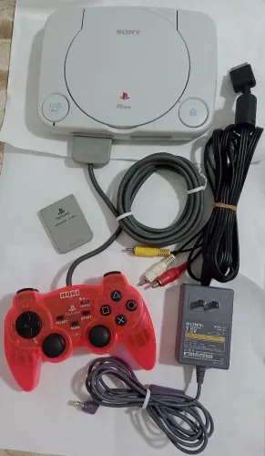 Vídeo Game PSONE/PS1 Completo Pronto pra Jogar