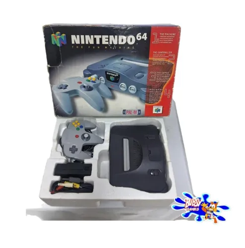 Nintendo 64 console impecável único dono 