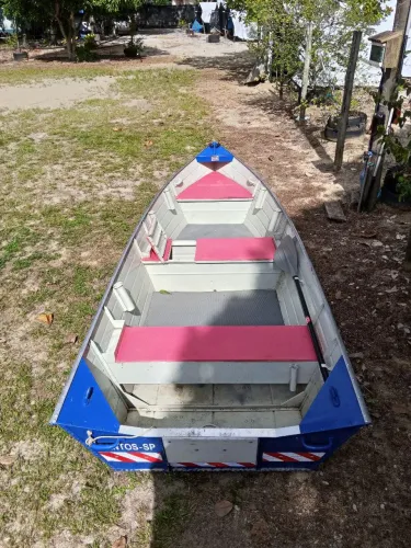 Barco de alumínio 4 metros novo