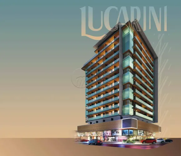 Apartamento Quarto e Sala com 45m² e Varanda à venda no Edf. Lucarini