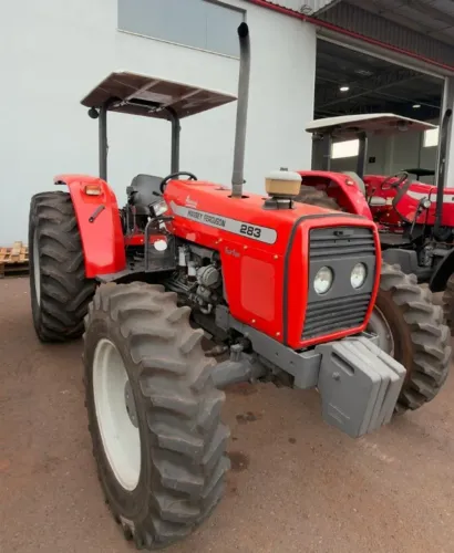 Trator MF 283 4x4 ano 2010