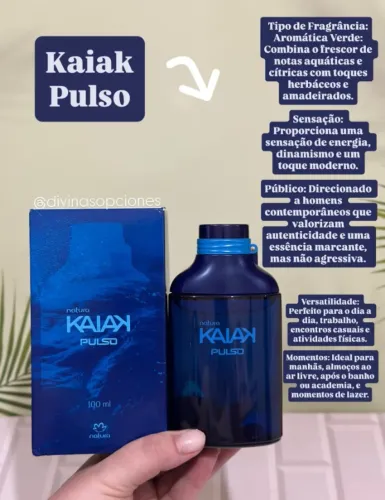 ?Perfume Kaiak Pulso da Natura?
